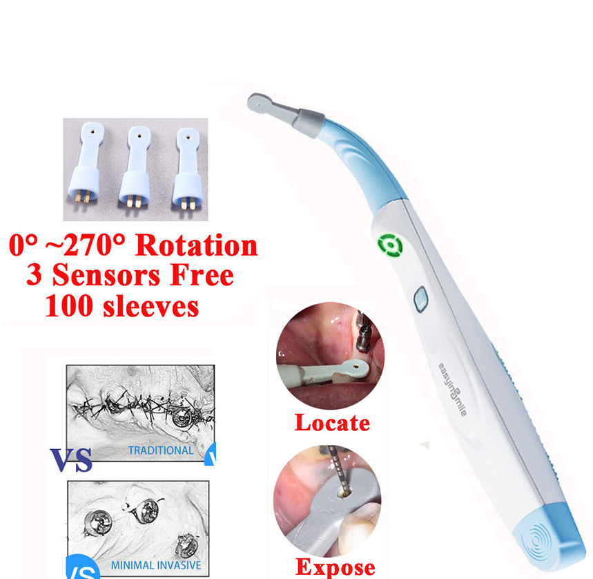 Localizador de implantes dentários detetor inteligente de implantes sensor rotativo tridimensional