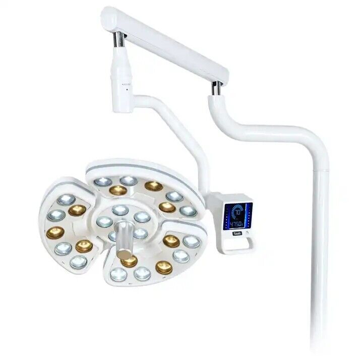 P138 Luz cirúrgica LED dental montada poste para cadeira dentária sensor de ecrã táctil