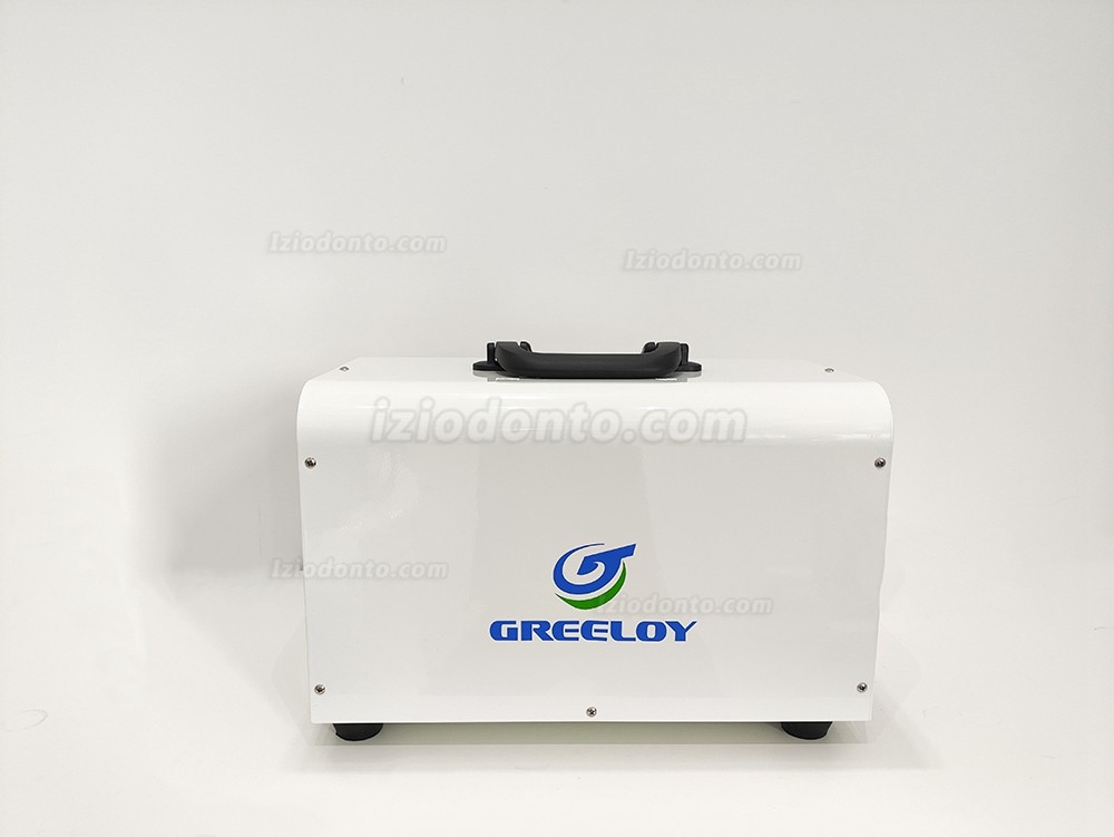 Greeloy GU-P302S Unidade móvel de carrinho dentário + compressor + motor elétrico + scaler + fotopolimerizador