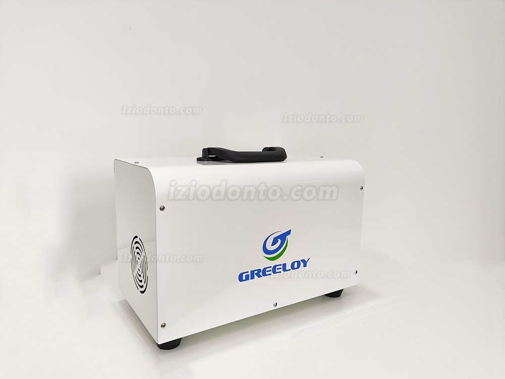 Greeloy GU-P302S Unidade móvel de carrinho dentário + compressor + motor elétrico + scaler + fotopolimerizador