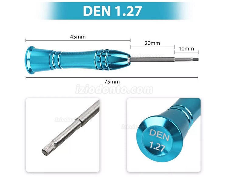 10 unidades/kit kit de chave de fendas para implante dentário universal instrumento de implantes