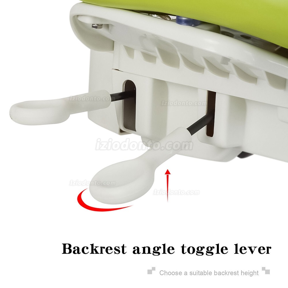 Tamborete dentário ergonómico do microscópio com pé ajustável de Amrests controlado