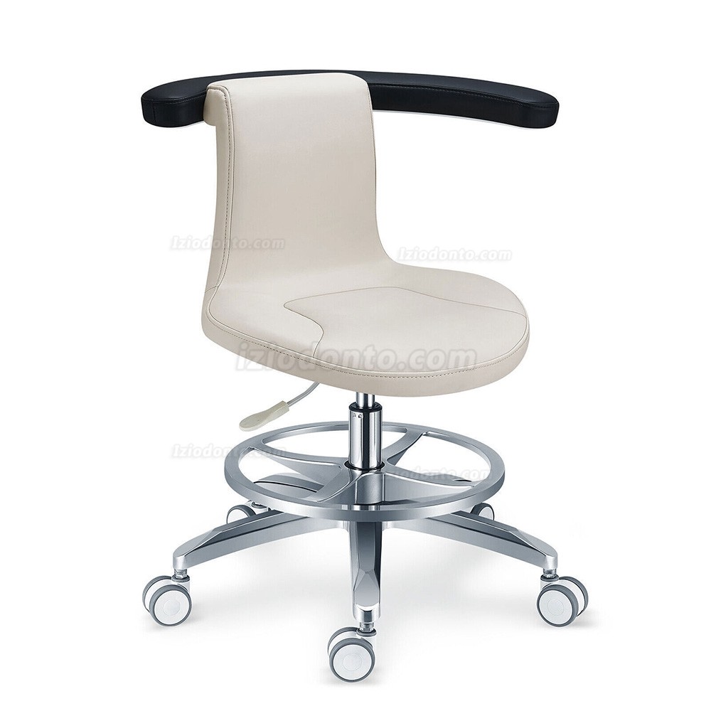 PLST-061 Cadeira de sela de enfermeira ergonómica ajustável e rotativa para operador dentário assistente