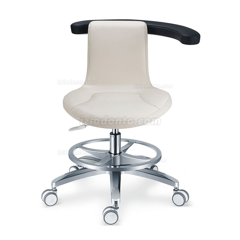 PLST-061 Cadeira de sela de enfermeira ergonómica ajustável e rotativa para operador dentário assistente