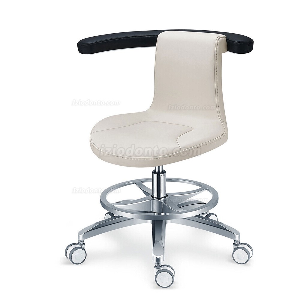 PLST-061 Cadeira de sela de enfermeira ergonómica ajustável e rotativa para operador dentário assistente