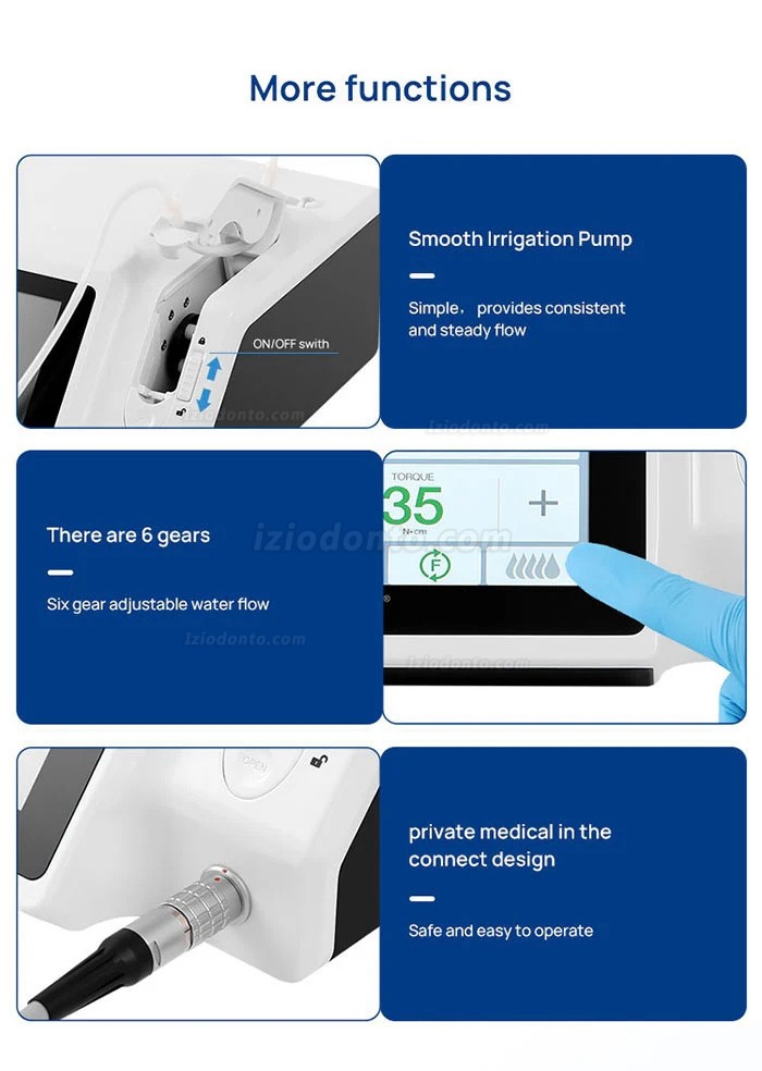 YAHOPE IMPLANT Surg Motor cirúrgico sem escovas para máquina de implante dentário com contra-ângulo LED 20:1